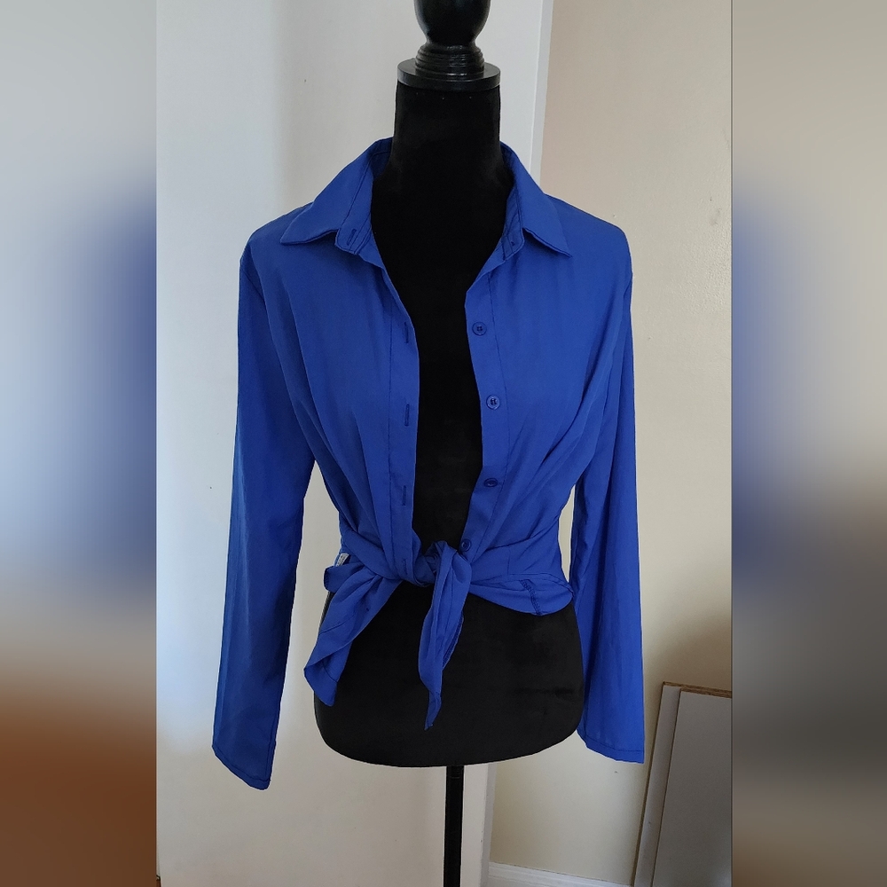 Blue blouse